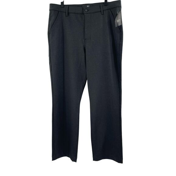 KUT FROM THE KLOTH Pants Size 14 NWT Gray/Black Dress Ponte Comfy Work Office - Picture 13 of 13